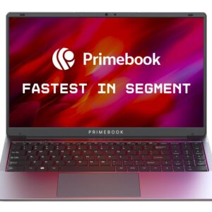 Primebook 2 Max (2026) | 8GB RAM, 256GB UFS Storage | 15.6-Inch Full HD IPS Display | 12hrs Battery | MediaTek Helio G99 | Android 15 (PrimeOS 3.0) | Backlit Keyboard | in-Built AI (Gray)