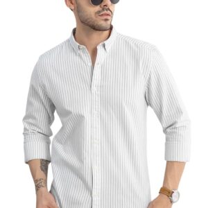 SNITCH Men's Cotton Regular Fit Shirt