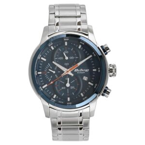 Titan Octane Chronograph Blue Dial Men Watch -NM90086KM01 / NL90086KM01/NP90086KM01