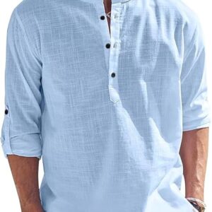 Bellstone Kurta for Man | Men's Trendy Short Kurta | Shirt for Man | Men's Casual Shirts | Kurta Wedding for Men | Stylish Full Sleeve Shirts | Mandarin Collar Short Kurta for Men