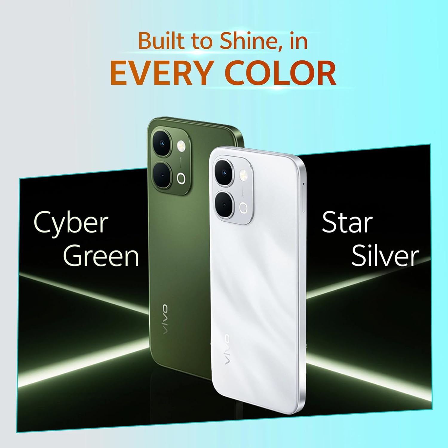 vivo T5x 5G (Star Silver, 8GB RAM, 256GB Storage) | 50MP AI Dual Camera | 32MP Selfie | 6.76" FHD+ Display | 7200mAh Battery | Dimensity 7400-Turbo Processor | Fast Charging | Dual SIM Smartphone